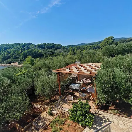 In Lumbarda With House Sea View アパート コルチュラ