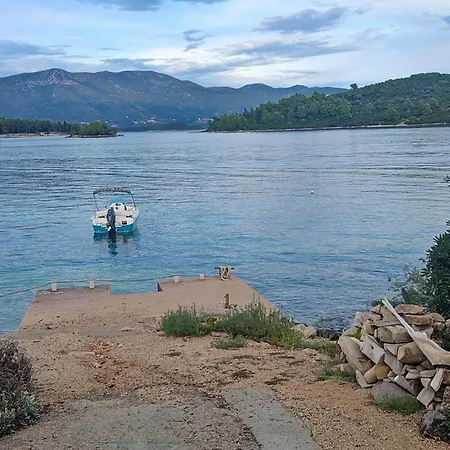 In Lumbarda With House Sea View